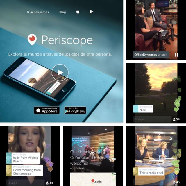 Periscope, la magia del directo visual.