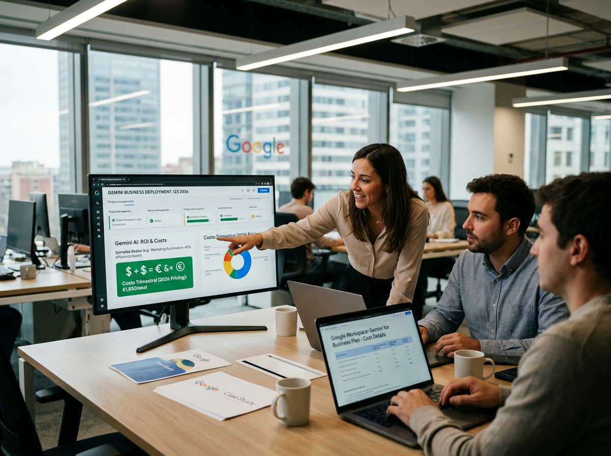 Gemini de Google en el día a día de las empresas: ejemplos reales y lo que cuesta en 2026